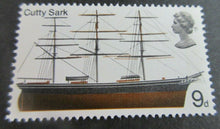 Load image into Gallery viewer, 1969 9d CUTTY SARK ELIZABETHAN GALLEON EAST INDIAMAN 9 STAMPS MNH
