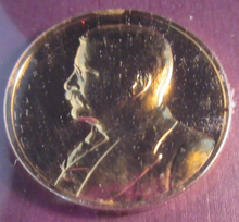 Load image into Gallery viewer, 1898-1998 100TH ANNIVERSARY TEDDY ROOSEVELT&#39;S ROUGH RIDERS MEDAL &amp; INDIAN HEAD P
