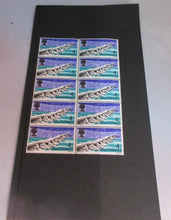 Load image into Gallery viewer, 1968 TARR STEPS PREHISTORIC 4d BLOCK OF 10 STAMPS MNH INCLUDES STAMP HOLDER
