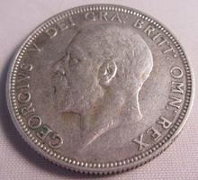 Load image into Gallery viewer, 1936 KING GEORGE V .500 FLORIN TWO SHILLINGS IN PROTECTIVE CLEAR FLIP

