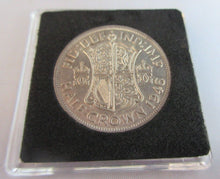 Load image into Gallery viewer, 1946 KING GEORGE VI BARE HEAD AUNC .500 SILVER HALF CROWN COIN BOXED WITH COA
