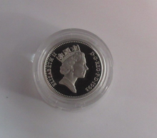 Load image into Gallery viewer, 1993 Royal Arms Silver Proof Piedfort UK Royal Mint £1 Coin Box + COA
