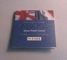 Load image into Gallery viewer, Entente Cordiale 2004 UK Royal Mint Silver Proof £5 Coin Boxed + COA
