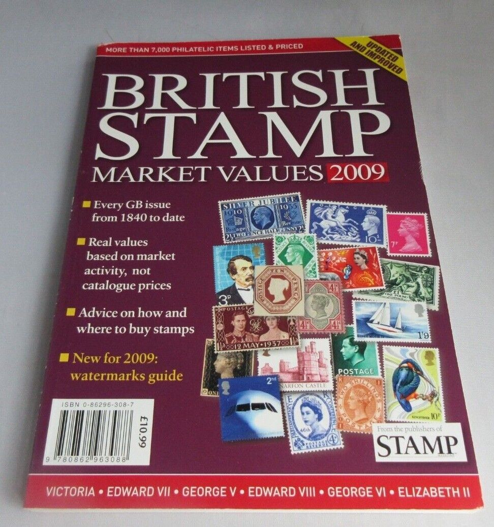 2009 BRITISH STAMP MARKET VALUES PAPERBACK