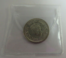 Load image into Gallery viewer, 1943 KING GEORGE VI INDIA 1/4 RUPEE .500 SILVER VERY COLLECTABLE EF GRADE
