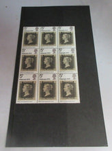 Load image into Gallery viewer, 5d PHILYMPIA 1970 9 STAMPS MNH WITH CLEAR FRONTED STAMP HOLDER
