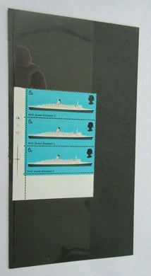 1969 RMS QUEEN ELIZABETH 2 5d 3 X STAMPS MNH