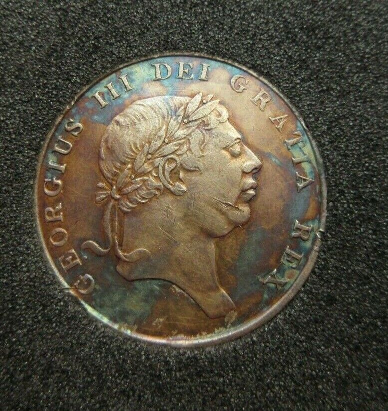 1813 ONE SHILLING & SIXPENCE BANK TOKEN George III second bust
