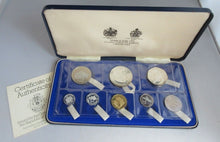 Load image into Gallery viewer, 1976 ROYAL MINT SEYCHELLES PROOF 8 COIN SET SEALED WTH ORIGINAL BOX &amp; COA
