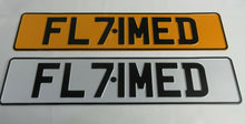 Load image into Gallery viewer, FL71MED (FLAMED) Number Plate Reg Plate personalised / cherished car plate UK

