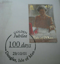 Load image into Gallery viewer, 2002 HM THE QUEEN&#39;S GOLDEN JUBILEE, FALKLAND ISLAND BUNC 50p CROWN COIN PNC
