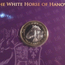 Load image into Gallery viewer, The White Horse of Hanover 2021 Queen&#39;s Beasts RARE BIOT £2 Coin In Pack
