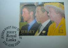 Load image into Gallery viewer, 2003 HRH PRINCE WILLIAM 21ST BIRTHDAY SILVER PROOF JERSEY £5 COIN COVER PNC
