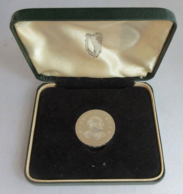 1966 IRELAND EASTER RISING PATRICK PEARCE 10 SHILLINGS SILVER PROOF COIN BOX
