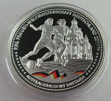 Load image into Gallery viewer, FIFA WOMENS WORLD CUP GERMANY 2011 36mm AUSTRAGUNGSORT DRESDEN S/PROOF MEDAL
