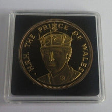Load image into Gallery viewer, The Prince of Wales Charles 1981 Royal Wedding Gold Plated Silver Proof Medal
