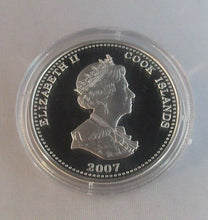 Load image into Gallery viewer, 2007 Battle of Trafalgar - Nelson Silver Proof Cook Islands $1 Coins + Caps Cc1
