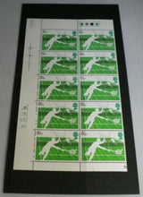 Load image into Gallery viewer, LAWN TENNIS ASSOCIATION 1977 8 1/2P BLOCK OF TEN STAMPS MNH WITH TRAFFIC LIGHTS
