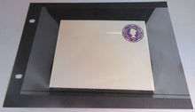 Load image into Gallery viewer, QUEEN ELIZABETH II 3d EMBOSSED ENVELOPE MINT UNUSED &amp; CLEAR FRONTED HOLDER
