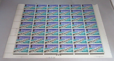 1968 TARR STEPS PREHISTORIC 4d BLOCK OF 42 STAMPS MNH