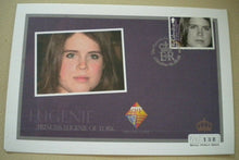 Load image into Gallery viewer, 2009 QE II&#39;S ROYAL GRANDCHILDREN PRINCESS EUGENIE STAMP COVER/ 4 MNH STAMPS/INFO
