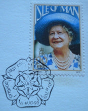 Load image into Gallery viewer, 1990 90TH BIRTHDAY OF HM QUEEN ELIZABETH THE QUEEN MOTHER 1 CROWN COIN COVER PNC
