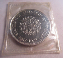 Load image into Gallery viewer, 1947-1972 QUEEN ELIZABETH II ELIZABETH &amp; PHILIP CROWN COIN SEALED WITH BOX
