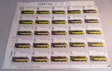 Load image into Gallery viewer, 1975 HIGH SPEED TRAIN 12P 25 X STAMPS MNH WITH TRAFFIC LIGHTS &amp; STAMP HOLDER
