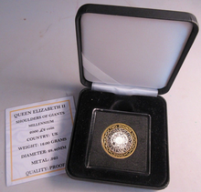 Load image into Gallery viewer, 2000 SHOULDERS OF GIANTS QEII S/PROOF £2 TWO POUND COIN QUAD CAPSULE BOX &amp; COA
