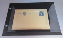 Load image into Gallery viewer, KING GEORGE VI 2 1/2d LETTER CARD UNUSED IN CLEAR FRONTED HOLDER
