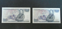 Load image into Gallery viewer, 10 X 1980 £5 BANK NOTE SUMMERSET UNC HY58 294520 - 29 CONSECUTIVE BE113C
