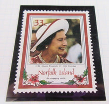 Load image into Gallery viewer, 1986 QUEEN ELIZABETH II 60TH BIRTHDAY VARIOUS STAMPS &amp; ALBUM SHEET
