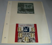 Load image into Gallery viewer, THE ROUTE TO VICTORY OPERATION MARKET GARDEN  END OF THE WAR STAMPS MNH ON SHEET
