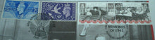 Load image into Gallery viewer, 1945-2005 60TH ANNIVERSARY VE DAY BUNC NINE COIN COMMEMORATIVE COVER PNC BOXED
