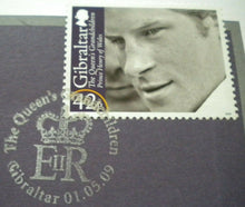 Load image into Gallery viewer, 2009 QE II&#39;S ROYAL GRANDCHILDREN - PRINCE HARRY STAMP COVER/ 4 MNH STAMPS/INFO
