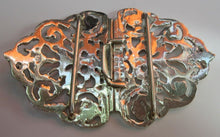 Load image into Gallery viewer, 1896 .925 STERLING SILVER NURSE BUCKLE 62.50 GRAMS JAMES DEAKIN &amp; SONS CHESTER
