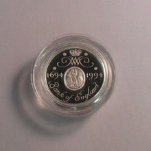 Load image into Gallery viewer, 1994 £2 TERCENTENARY OF THE BANK OF ENGLAND SILVER PROOF TWO POUND COIN BOXED Cc
