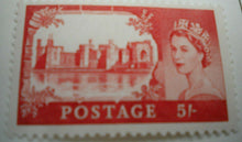 Load image into Gallery viewer, 1963 CARRICKFERGUS CAERNARVON EDINBURGH &amp; WINDSOR CASTLE PRE-DECIMAL STAMPS MNH
