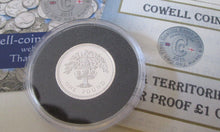 Load image into Gallery viewer, UK ROYAL MINT &amp; POBJOY MINT SILVER PROOF £1 COIN ENCAPSULATED WITH COA
