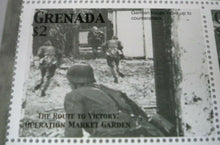 Load image into Gallery viewer, THE ROUTE TO VICTORY ARNHEM, OPERATION MARKET GARDEN STAMPS MNH &amp; INFO CARD
