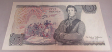 Load image into Gallery viewer, 1988 GILL QEII FIVE POUND £5 NOTE MARCH 1988 UNC RJ27 778141
