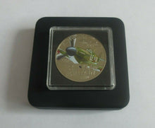 Load image into Gallery viewer, BATTLE OF BRITAIN SUPERMARINE SPITFIRE COLOURED BUNC GUERNSEY £5 COIN BOXED/COA
