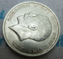 Load image into Gallery viewer, 1915 GEORGE V BARE HEAD FIRST COIN HALF 1/2 CROWN SPINK 4011 CROWNED SHIELD Cc1
