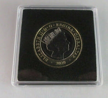 Load image into Gallery viewer, 2020 £2 COIN GIBRALTAR CHRISTMAS BUNC COIN QEII PRESENTED IN LIGHTHOUSE QUAD CAP
