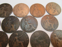 Load image into Gallery viewer, 1910 KING EDWARD VII PENNY COIN GF - F PICKED AT RANDOM FROM ONES PICTURED
