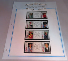 Load image into Gallery viewer, 1991 THE BIRTHDAYS OF QEII 65 &amp; PRINCE PHILIP 70 STAMPS MNH &amp; ALBUM SHEET
