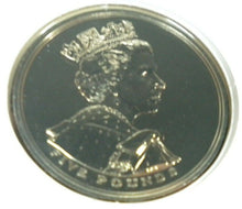 Load image into Gallery viewer, 2002 HM QUEEN ELIZABETH II THE QUEEN&#39;S GOLDEN JUBILEE £5 CROWN COIN COVER PNC
