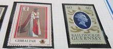 Load image into Gallery viewer, 1986 QUEEN ELIZABETH II 60TH BIRTHDAY VARIOUS STAMPS &amp; ALBUM SHEET
