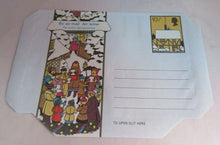 Load image into Gallery viewer, AIR MAIL LETTER QUEEN ELIZABETH II CHRISTMAS 10 1/2p UNUSED
