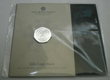 Load image into Gallery viewer, JOHN LOGIE BAIRD TELEVISION PIONEER 2021 50p Coin BUNC ROYAL MINT SEALED PACK
